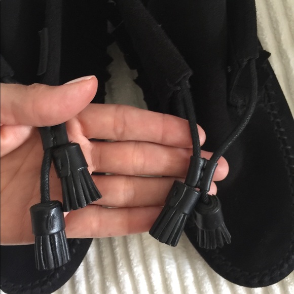 Rag & Bone Ghita Fringe trim tassel booties - Picture 8 of 16